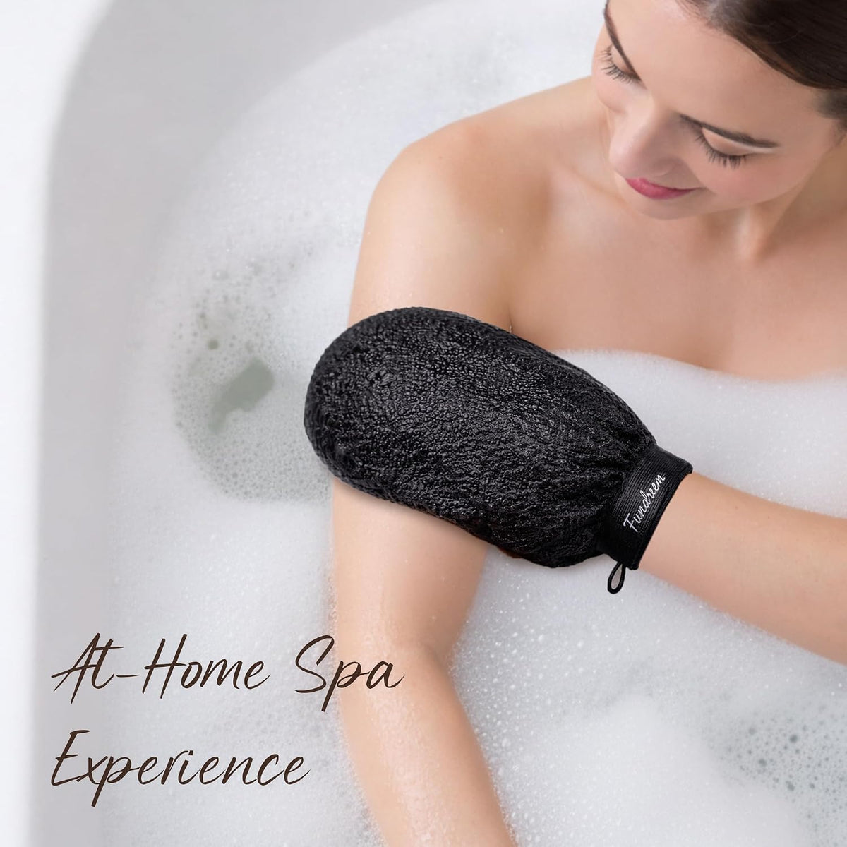 Exfoliating Glove 2 Pack, Korean Exfoliating Mitt, Body Scrubber Exfoliator